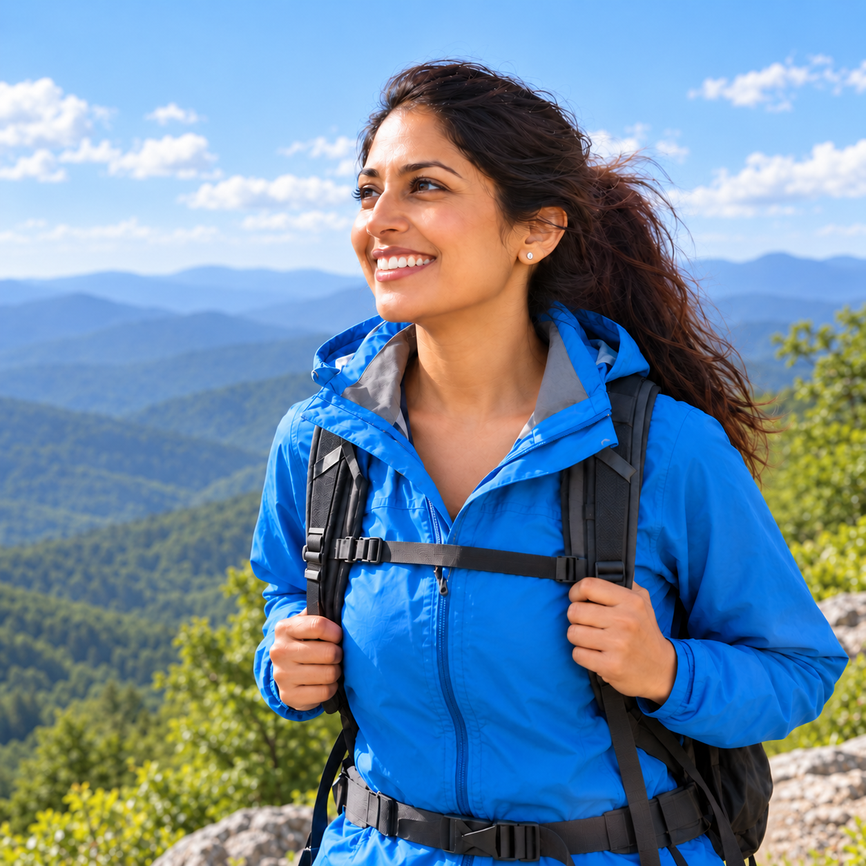Woman outdoors